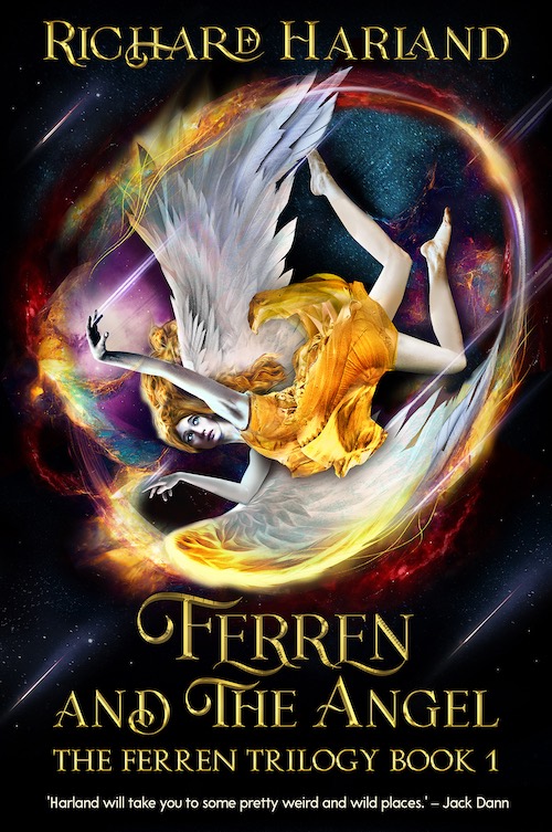 the cover of Ferren and the Angel